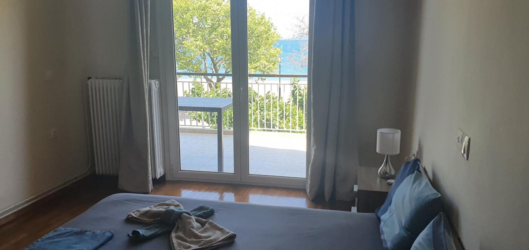 Nafpaktos Beach House Sea View Apartment First Floor Dış mekan fotoğraf